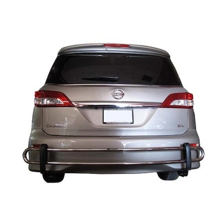 Broadfeet Motorsports Equipment Broadfeet Motorsports Equipment RDNI-537-51 Stainless Steel Rear Double Pipe - 2011-2016; Nissan-Quest RDNI-537-51